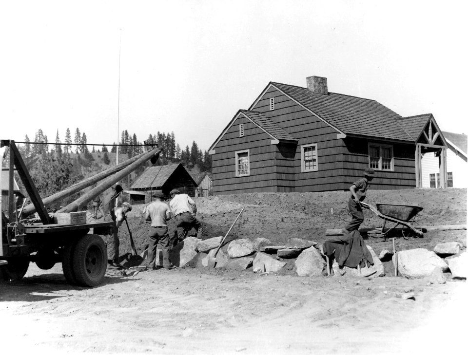 340282 CCC Camp Leavenworth, Wenatchee NF, WA 1936