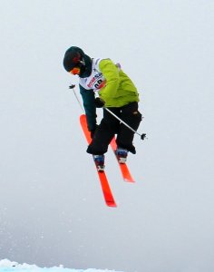 Freestyle Skiing at Timberline, Mt Hood National Forest
