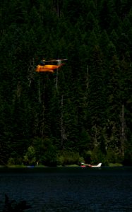 Marion Lake Plane Crash Recovery-Attaching Line, Willamette National Forest photo
