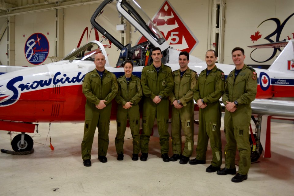 Captain Sarah Dallaire, 2nd Snowbirds Female Pilot