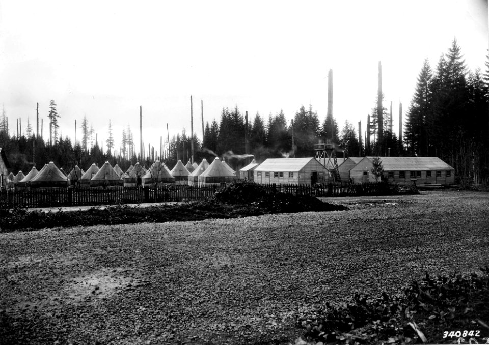340842 WPA Camp, Larch Mtn, Mt. Hood NF, OR 1936