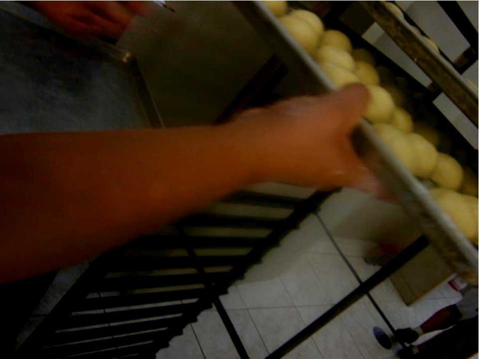 Pan de arracacha ingreso a la cámara de fermentación