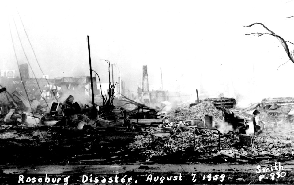 Roseburg Fertilizer Explosion Disaster, OR August 7, 1959