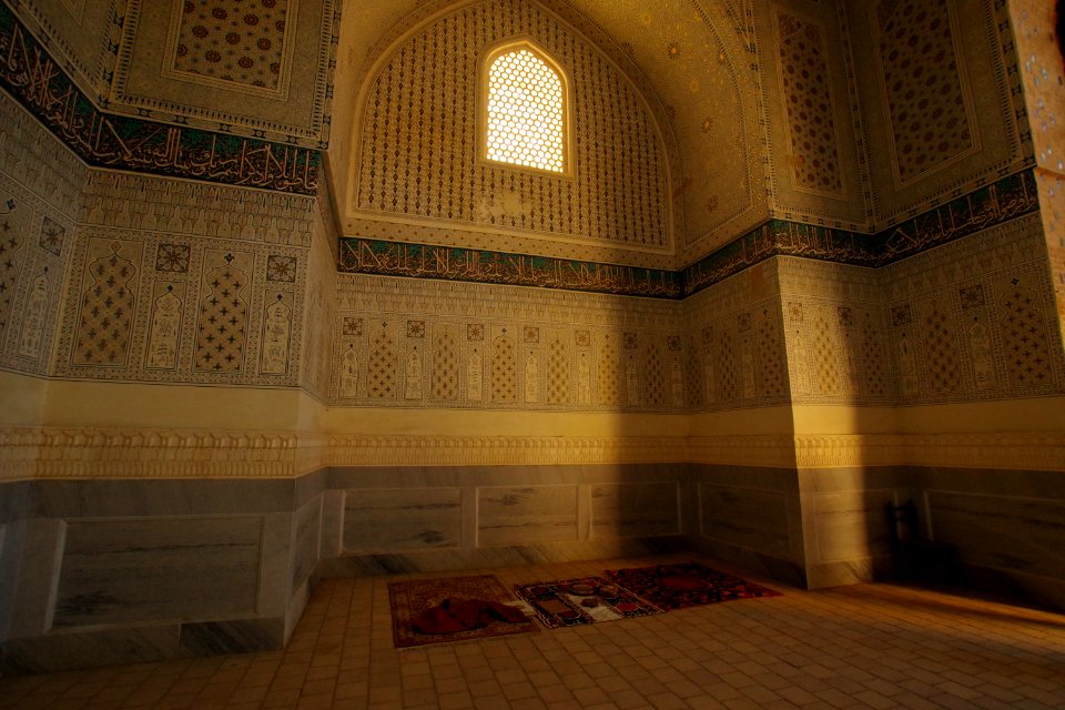 Mosque in eventide