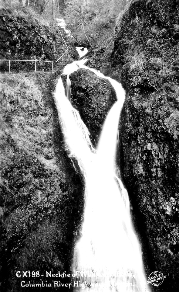 CX198 Necktie of Wahkeena Falls by Sawyer