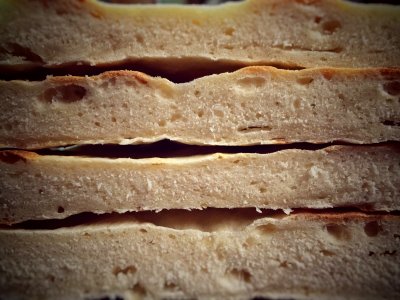 Spaccata di Torta al Testo