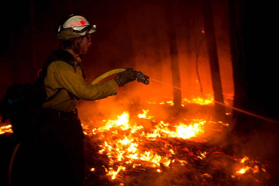 Firefighter, Umpqua National Forest Fires, 2017