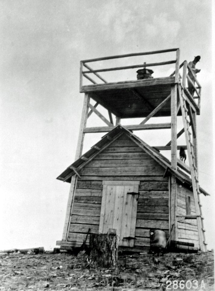Bodie Lookout Tower, Colville NF, WA 1916