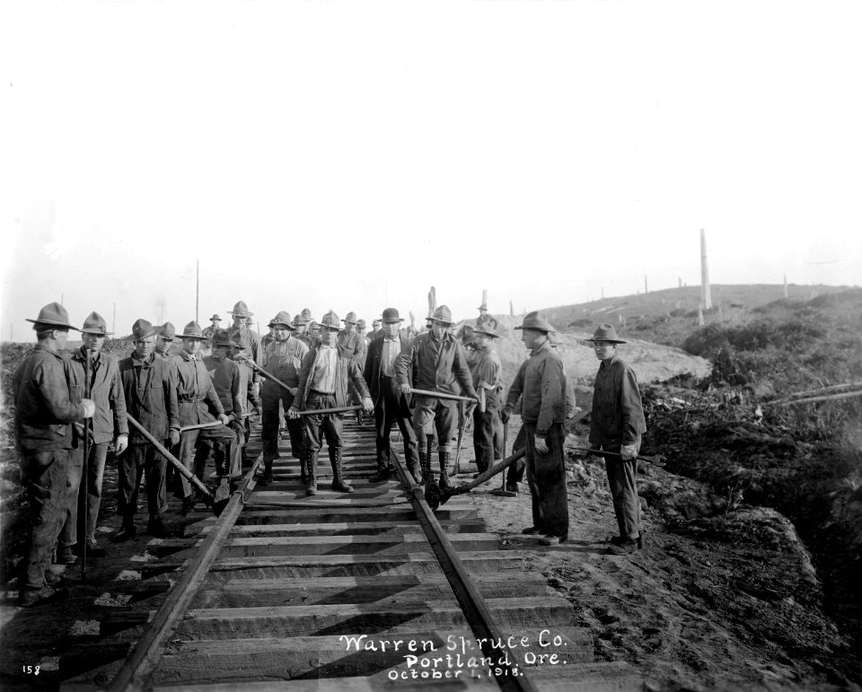 158 Track Laying South Near Beaver Creek