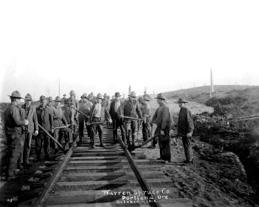 158 Track Laying South Near Beaver Creek