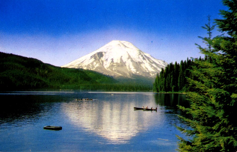 Mount St. Helens and Spirit Lake, WA