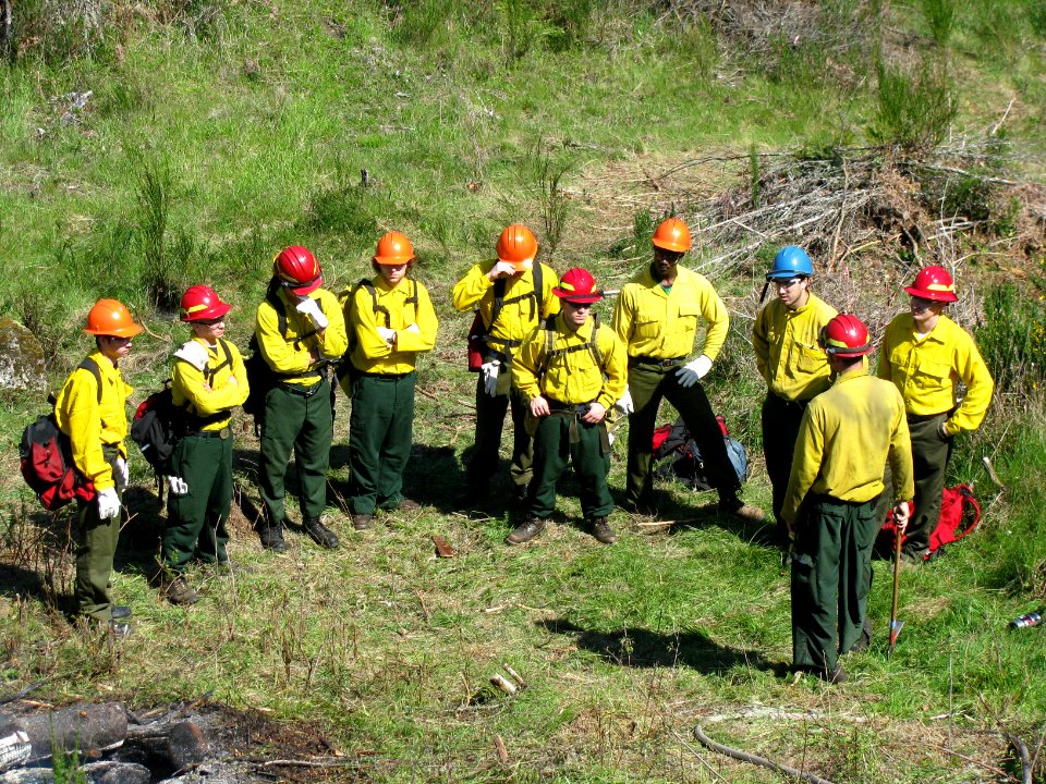 Timber Lake  Fire Crew Training, Mt Hood National Forest
