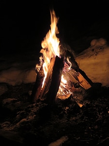 Burn blaze camp photo