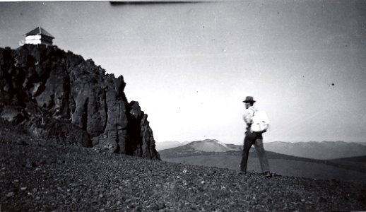 16100-3 Slim Hein on Black Crater 1938