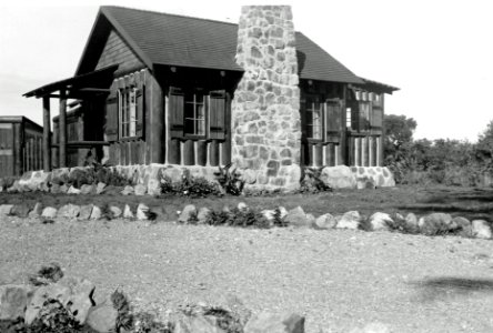CCC Type House, Siskiyou NF (maybe), OR c1935 photo
