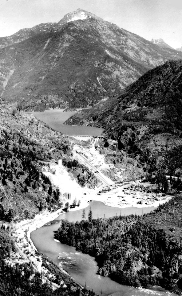 Diablo Dam, Skagit Project, WA
