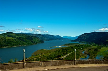 Columbia River Gorge from Crown Point-Columbia River Gorge photo