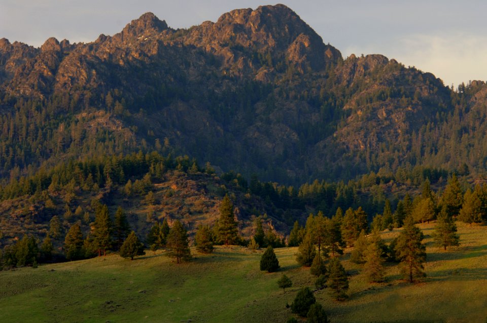 Fields Peak Views from Highway 395-Malheur