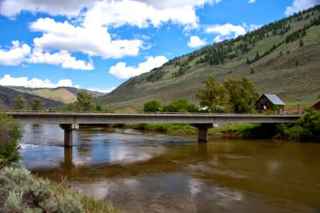 The PNT crosses the Similkameen River on this bridge