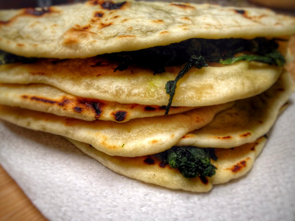 Piadina con erba