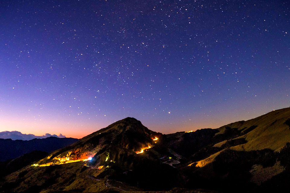 十一月、合歡山石門山