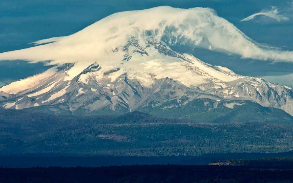 Storm Clouds over Mt Jefferson, Willamette National Forest