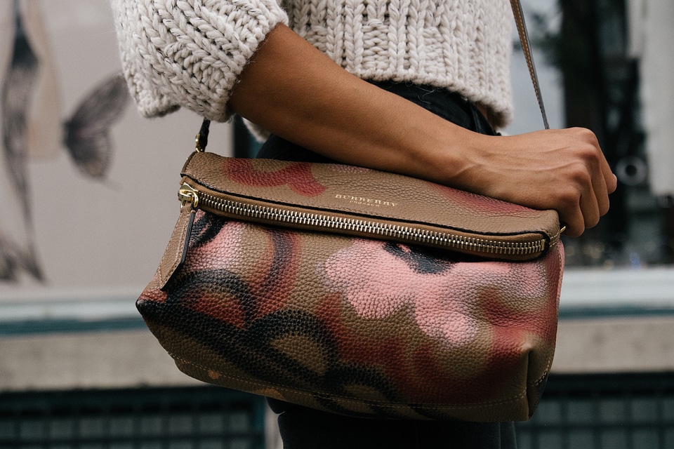 Leather bag fashion
