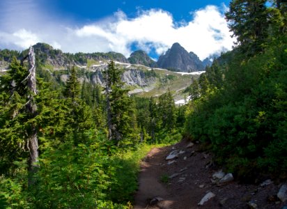 The Pacific Northwest Trail along Swift Creek