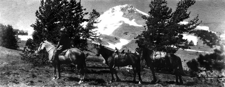 Mt. Hood with Forest Ranger