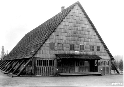 340072 CCC Camp Lower Cispus, Columbia NF, WA 1936