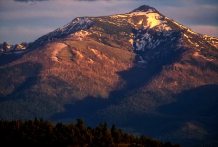 Strawberry Mountain at Sunset-Malheur