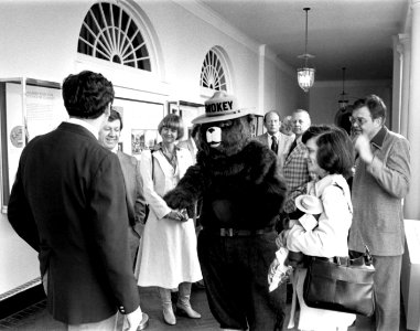 Smokey Bear Task Force at White House 4-5-1978d photo