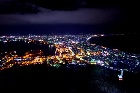 The million dollar night view
