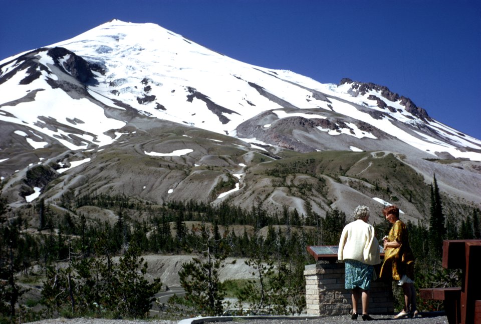 005 Timberline Viewpoint, Mt St Helens 1970's