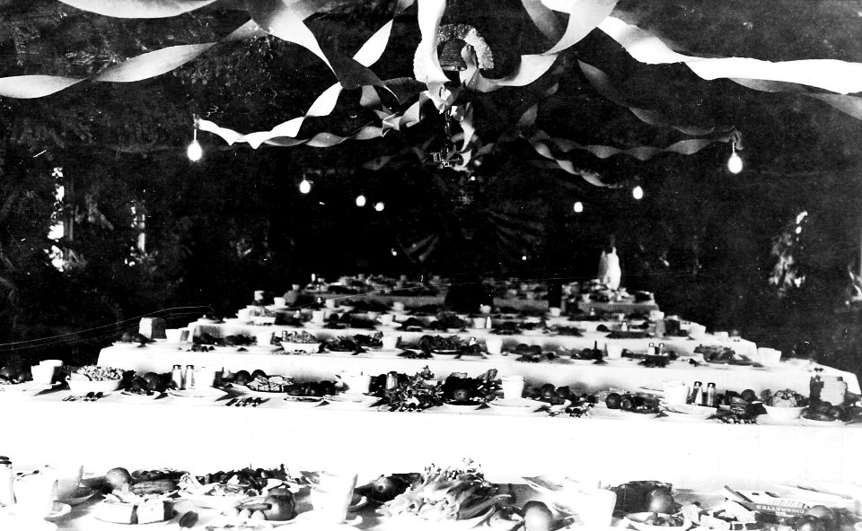 Vancouver Barracks Thanksgiving 1918