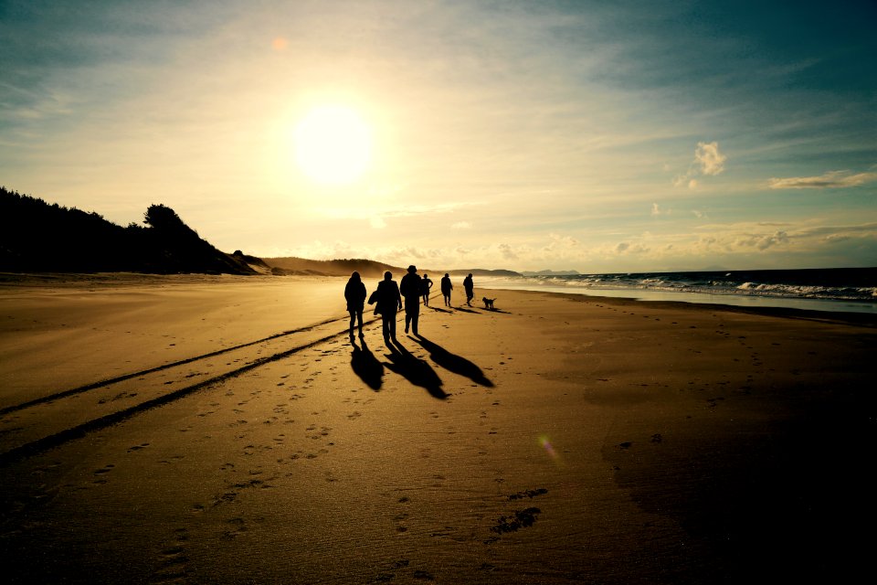 Miles of Emptiness, sharing the winters sun