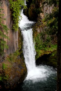 Toketee Falls on the Umpqua National Forest photo