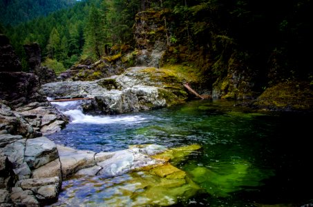 Small Cascade at Three Pools 2-Willamette photo