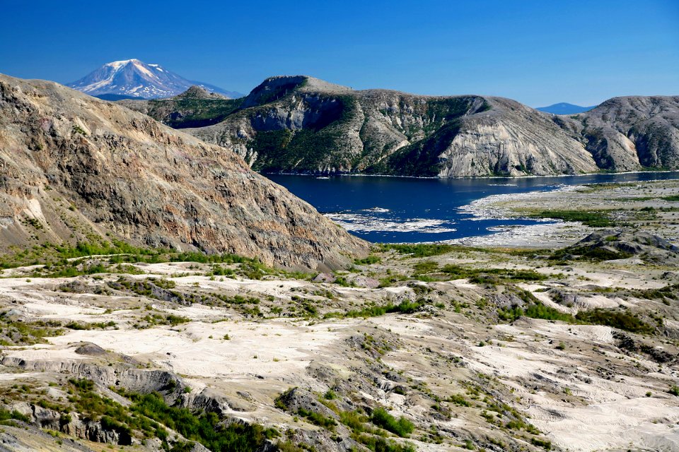 Spirit Lake at Mount St. Helens