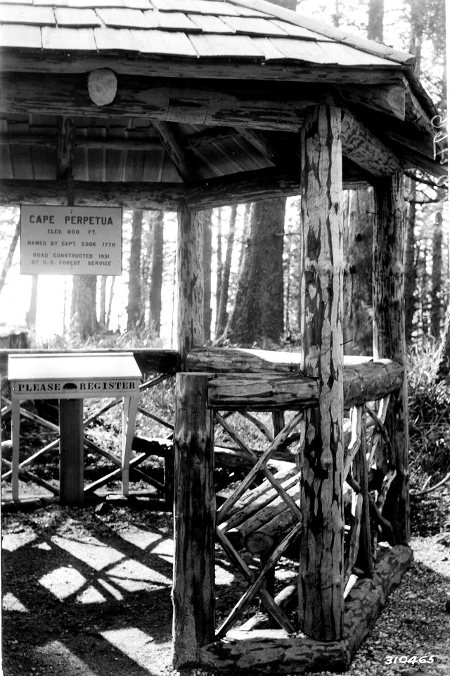 310465 Cape Perpetua Visitor Registration, Siuslaw NF, OR