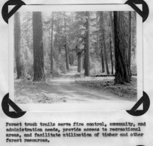 Truck Trail for Fire Control