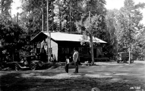 191722 USFS Platting Station near Oakridge, Oregon, Willamette NF, OR 1924 photo