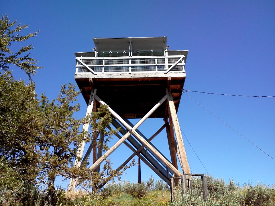 Fall Mountain Lookout Tower, Malheur National Forest