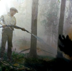 211484 Fire Fighting with Portable Pump, Colville NF 1926