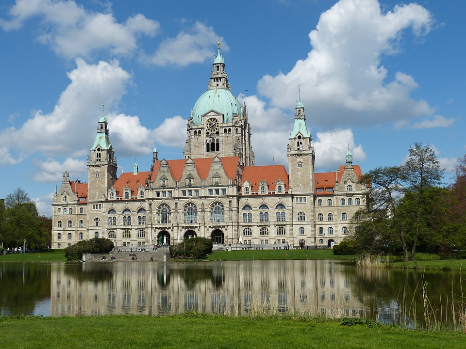 Historically park lake
