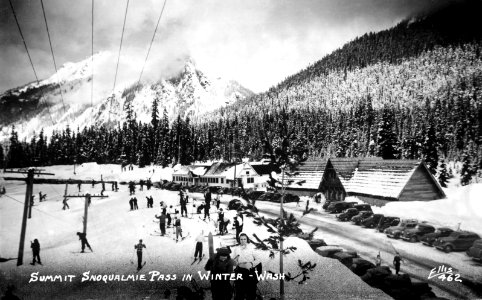 462 Summit Snoqulamie Pass in Winter - Ellis photo
