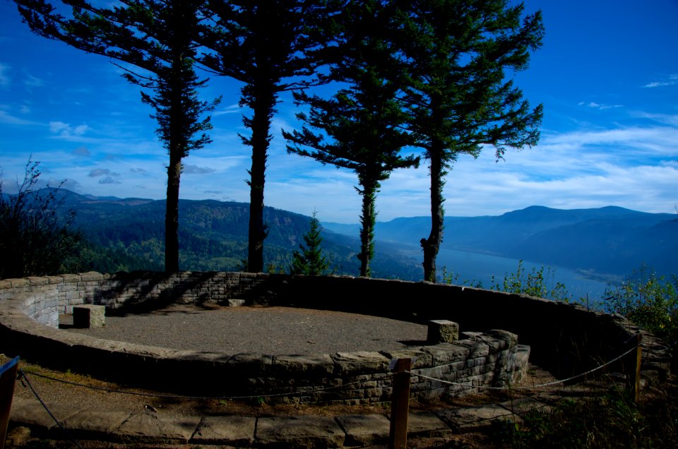 Overview of Nancy Russell Overlook-Columbia River Gorge