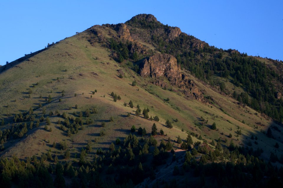 Aldridge Mountains at Sunset-Malheur