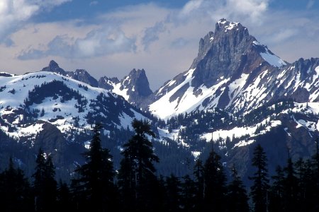 North Cascades Mountains, Mt Baker Snoqualmie National Forest photo