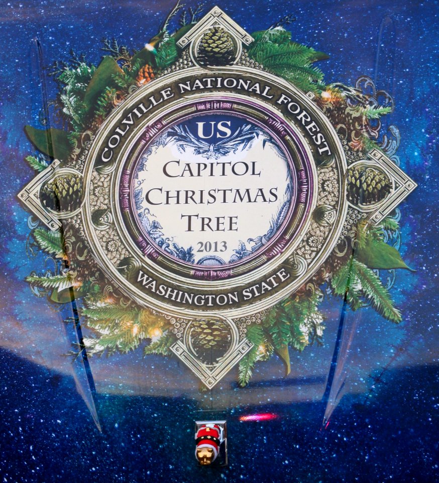 2013 Capitol Christmas Tree- Hood Ornament